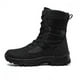 thumbnail image 2 of Botas militares para hombre, antideslizantes, de cuero, para uso exterior, estilo militar, 2 of 6
