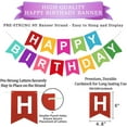 thumbnail image 4 of WarmHaven Rainbow Birthday Decorations, Colorful Happy Birthday Banner, happy birthday decorations for Girls Women Party Decorations, 4 of 7
