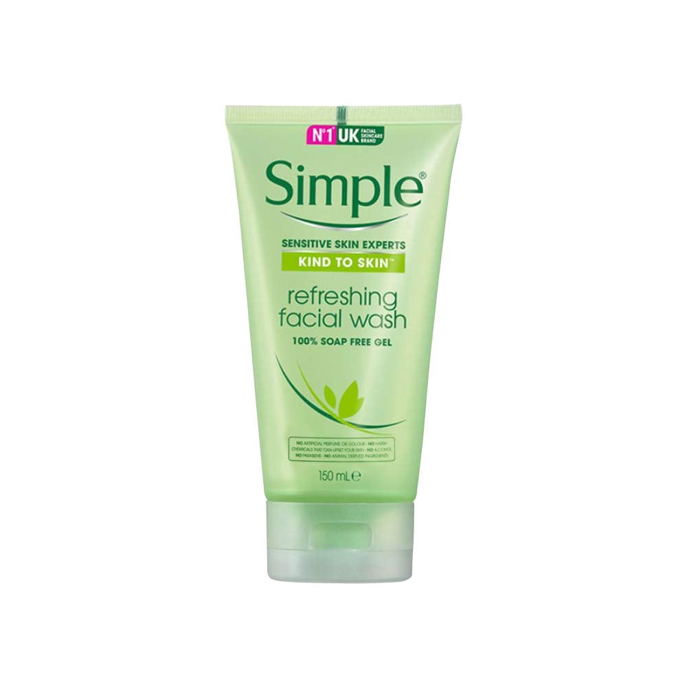 walmart simple face wash