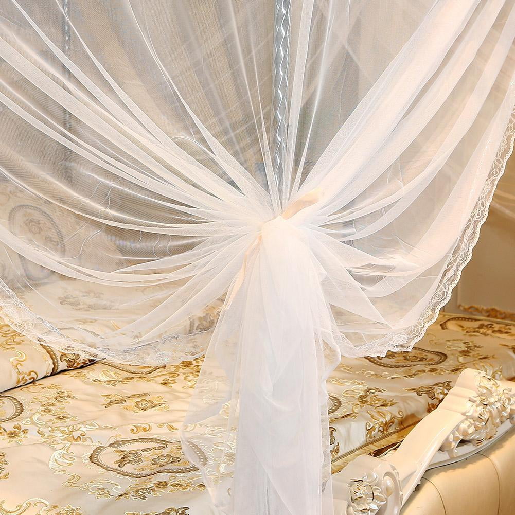 4 Corner Post Bed Canopy,Greensen Mosquito Net Luxury Princess Bed Curtain Canopy Netting Mosquito Net Bedding, Bed Curtain, Bed Canopy