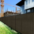 thumbnail image 5 of 4' Feet x 220' Feet Brown Commercial Privacy Fence Screen Custom Available 3 Years Warranty 160 GSM 88% Blockage, 5 of 7