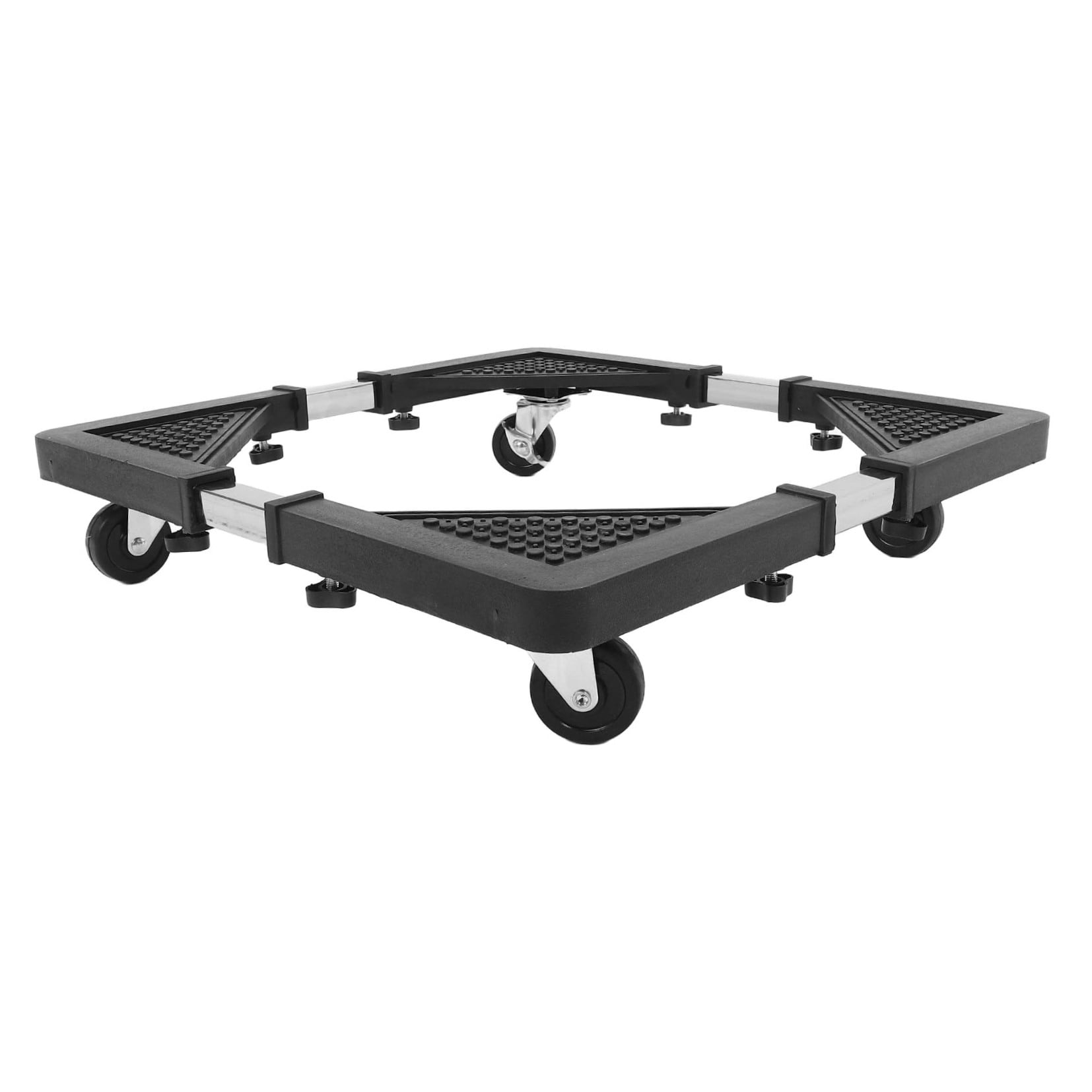 LOLIPPYY Adjustable Washing Machine Stand with Heavy-Duty Wheels for Easy Appliance Mobility and Stability