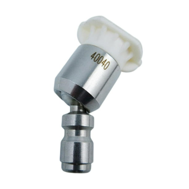Boquilla para hidrolavadora, accesorios para lavado de autos, multifunción, conexión rápida de 1/4" 40 grados