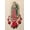 without Words, variant on CF3729 Virgin Mary (Quadalupe) Christening Baptism Embroidered Iron On Patch (4.75"x2.5", without Words)