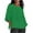 Green, variant on hotojiny Womens Plus Size 3/4 Sleeve Tops Spring Summer Fashion Clothes Casual Hollow out Lightweight Shirts