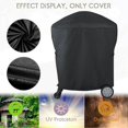 thumbnail image 2 of Housse de Chariot Roulant Imperméable pour Barbecue pour Weber Q1000 Q2000 Series, 2 of 4