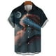 thumbnail image 1 of Camisa informal de Papá Noel para hombre, ropa de manga corta a la moda para fiesta hawaiana, ropa de playa estilo callejero de verano, 2024, 1 of 4