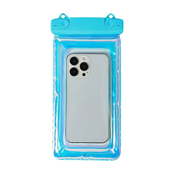 Tainini Universal Waterproof Phone Pouch,Double Space Waterproof Phone Pouch Dry Bag for Vacation Beach Pool Travel Essentials