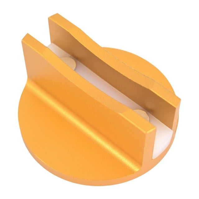 Zorion Grooved Jack Pad with Large Slotted Trucks Compact Tire Repair Universal Lifting Yellow