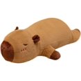 thumbnail image 1 of Almohada Grande de Peluche de Capibara de Grain Stablize, Extrablando, 70 cm/27.5 Pulgadas, para Dormir y Decoración del Hogar, 1 of 3
