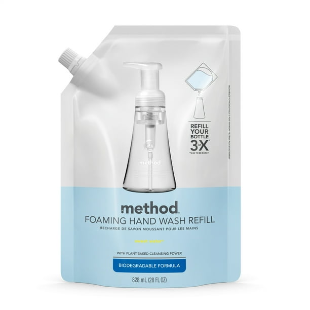Method Foaming Hand Soap Refill, Sweet Water, 28 Ounce
