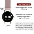 thumbnail image 4 of Uxcell Stainless Steel Mesh Watch Band 22mm Quick Release Metal Replacement Watch Strap with Magnetic Buckle for Men Women, Rose Pink, 4 of 7