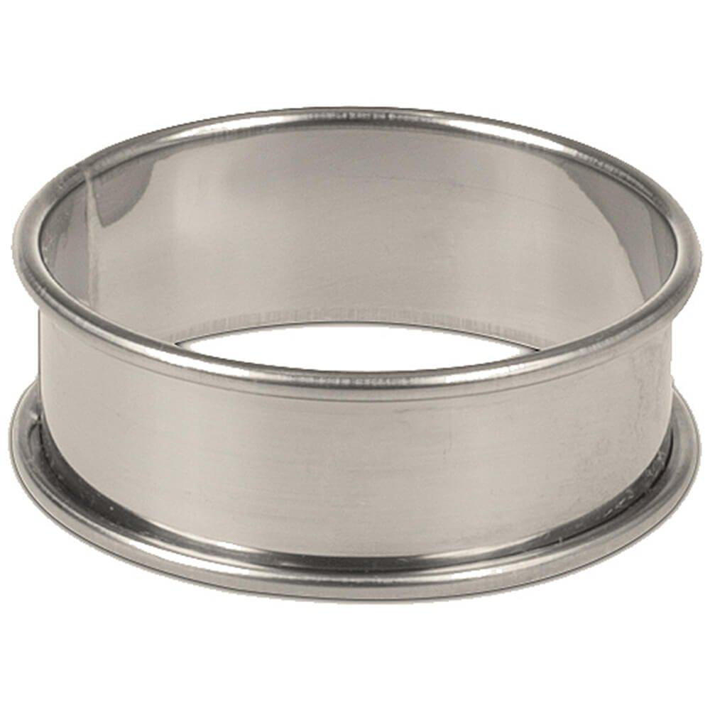 Silver Matfer Bourgeat 371705 Small Flan Ring