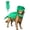 Luminous, variant on Pet Dinosaur Costume, Soft Plush T-Rex Skeleton Halloween Costume for Dogs Glow-in-the-Dark