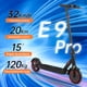 thumbnail image 2 of Scooter Eléctrico Honey Whale E9 PRO Negro Honey Whale E9 PRO, 2 of 7
