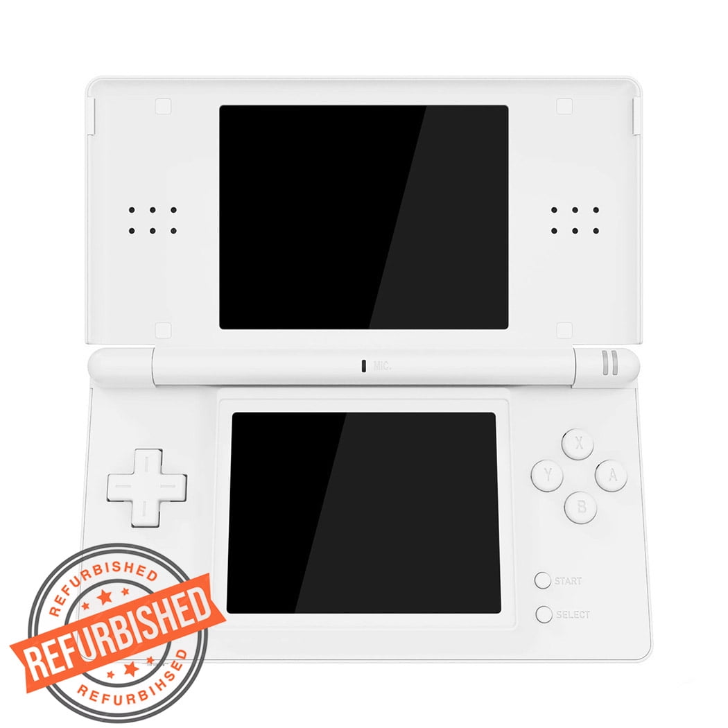 Nintendo DS Lite Game Console Games Handheld System Cleaned Tested Case White