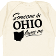 thumbnail image 4 of Inktastic Someone in Ohio Loves Me Boys or Girls Long Sleeve Baby Bodysuit, 4 of 5