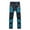 Blue, variant on Mens Cargo Pants Outdoor Warm Hiking Pants Windproof Wear Camping Climbing Long Trousers Multiple Pockets Comfortable Pants