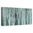 thumbnail image 4 of Masterpiece Art Gallery Birch On Blue Soft Mystical Forest By Nan Canvas Art Print 17" x 34", 4 of 4