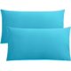thumbnail image 1 of FLXXIE Paquete de 2 fundas de almohada estándar de microfibra, 1800 fundas de almohada súper suaves con cierre de sobre, fundas de almohada resistentes a las arrugas, la decoloración y las manchas par, 1 of 4