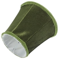 TOYMYTOY Replacement Lamp Shade Dark Green Fabric Drum Style for Home Wall Light