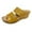Yellow, variant on Juosiy Sandals for Women 2025 Platform Wedge Hollow Out Rome Open Toe Slip On Summer Mule High Heels