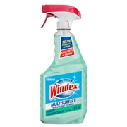 Windex Disinfectant Cleaner Multi-Surface with Glade Rainshower, Spray Bottle, 23 fl oz