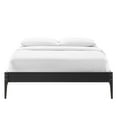 thumbnail image 6 of Platform Bed Frame, Twin Size, Wood, Black, Modern Contemporary Urban Design, Bedroom Master Guest Suite, 6 of 7