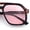 Tortoise - Pink, variant on Mens Large Square Aviator Sunglasses Retro Navigator UV400 / Tortoise - Brown