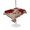 Beige, variant on Outdoor Table Cloth with Umbrella Hole and Zipper,Christmas Poinsettia Waterproof Round Tablecloth 60 Inch,Winter Xmas Red Floral Botanical Wooden Washable Table Cover for Outside Party Patio Picnic