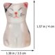 thumbnail image 2 of 4pcs Ceramic Chopstick Rest Cute Kitten Spoon Holder Japanese Style Tableware Pillow Porcelain Cat Miniature for Fairy Garden Flowerpot Bonsai Decor, 2 of 5