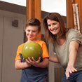 thumbnail image 4 of Champion Sports Plastic Bowling Ball: Rubberized Soft Ball for Training & Kids Games - Yellow (5lbs), 4 of 6