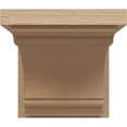 thumbnail image 2 of 6"W x 6"D x 6"H Wide Warren Rough Cedar Woodgrain TimberThane Corbel, Primed Tan, 2 of 6