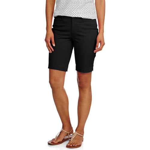 Faded Glory Women's Stretch Bermuda Short
