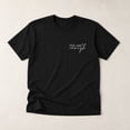 thumbnail image 3 of Motivational Graphic T-Shirt, You Are Enough Front and Back Print Unisex Tee, 3 of 9