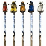 Doctor Who Pencil with 3D Dalek Topper (2 Included - Colors Vary)