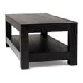 thumbnail image 5 of Maven Lane Paulo Wooden Coffee Table with Set of 2 Side Tables, Weathered Black, 5 of 12