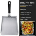 thumbnail image 5 of Griddle Accessories Kit for Blackstone, Camp Chef, Weber and Other Flat Top Grill, 10 Pieces BBQ Accessories, Includes Spatula Set, Wide Scooper, Squeeze Bottle & Egg Ring, 5 of 7