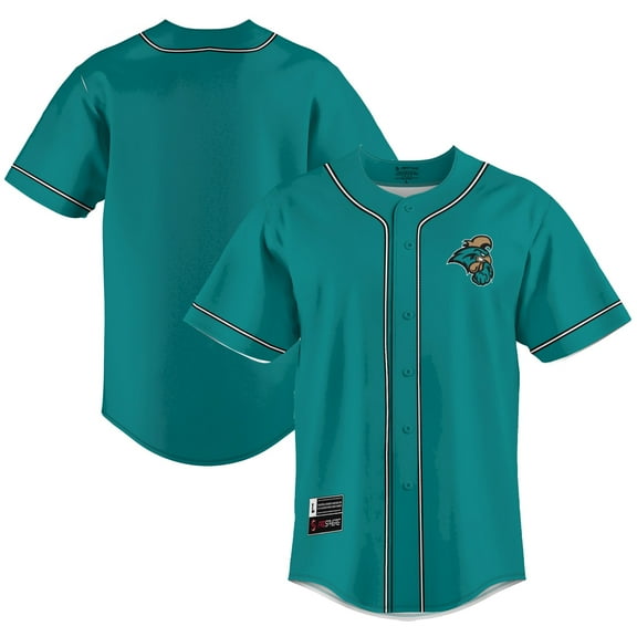Men's GameDay Greats Teal Coastal Carolina Chanticleers Lightweight Baseball Jersey