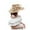 Khaki, variant on FhsagQ Hats Winter Hats for Women with Ear Mini Fun Knitted Little Hat Diy Doll Toy Accessories Woolen Hat Finger Decoration Hat Winter Hats for Women 2024 Blue One Size