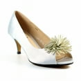 thumbnail image 2 of Lunar Womens Lucia Satin Court Shoes, 2 of 6