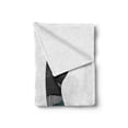 thumbnail image 2 of Loon Soft Flannel Fleece Throw Blanket, Digitally Generated Side Graphics of a Loon with Dots and Stripes Animal Pattern, Cozy Plush for Indoor and Outdoor Use, 50" x 70", Multicolor, by Ambesonne, 2 of 6