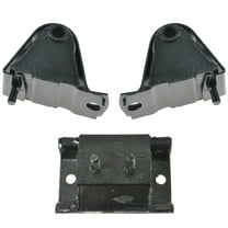 TRQ Engine Motor & Transmission Mount Kit Set of 3 for 87-95 Jeep Wrangler MTA72592 Fits select: 1989-1995 JEEP WRANGLER / YJ