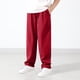 thumbnail image 4 of Odeerbi 6-15 Años Niños Pantalones Pata Recta Algodón Bonitos Colores Sólidos Casual Primavera Pantalones Con Bolsillo, 4 of 7