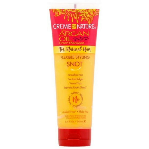 Creme Of Nature 8 4 Oz Argan Oil Flexible Styling Snot Walmart Com Walmart Com