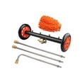 thumbnail image 4 of Escoba de agua para tren de rodaje de doble propósito, con varillas de extensión, accesorio de lavado a presión de rodaje para escombros, Sharpla lavadero de autos, 4 of 8