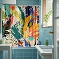 thumbnail image 5 of BKER Fabric Shower Curtain Liner With Reinforced Rustproof For Bathroom, 5 of 5