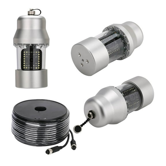 9 Inch 20m 50m 100m Underwater Fishing Video Camera Fish Finder IP68 Waterproof 38 LEDs 360 Degree Rotating Camera ,Cool Gifts for Fishing