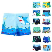 SILVERCELL Boys Swim Trunks Toddler Swim Shorts Little Boys Bathing Suit Swimsuit Toddler Boy Swimwear 3-8 Years