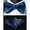 Blue1, variant on Bow Ties for Men Solid Color Pre-Tie Bow Tie and Pocket Square Set Classic Formal Tuxedo Bowties